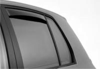 Deflektory (ofuky, plexi) zadn,  Audi A6 LWB, Typ C7, Limousine, 4-dve., 2011-