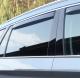 Deflektory (ofuky, plexi) zadn, Volvo XC60, Typ U, SUV, 5-dve., 2017-